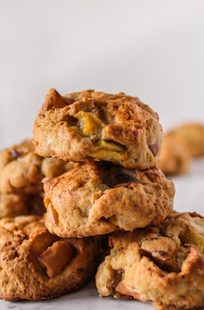 Vegan Apple Jack Scones