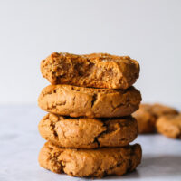 Soft Baked, Thick and Chewy Gingerbread Cookies