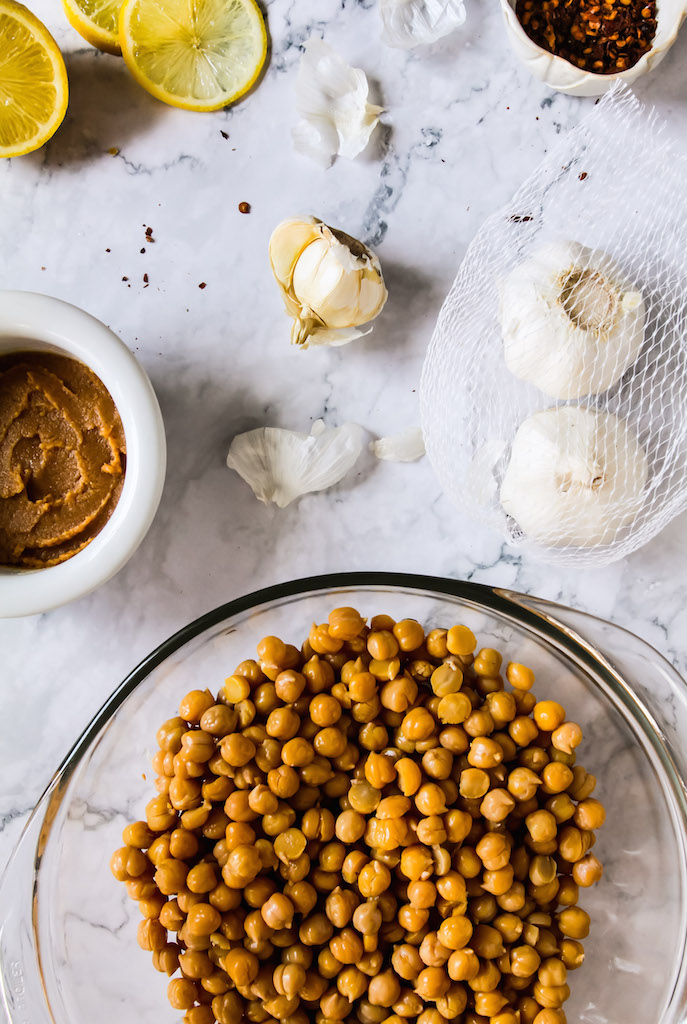 Miso Hummus with Shichimi  Togarashi Spiced Pita