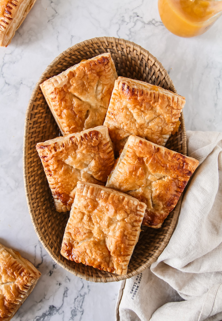 Flaky Peach Mango Pies