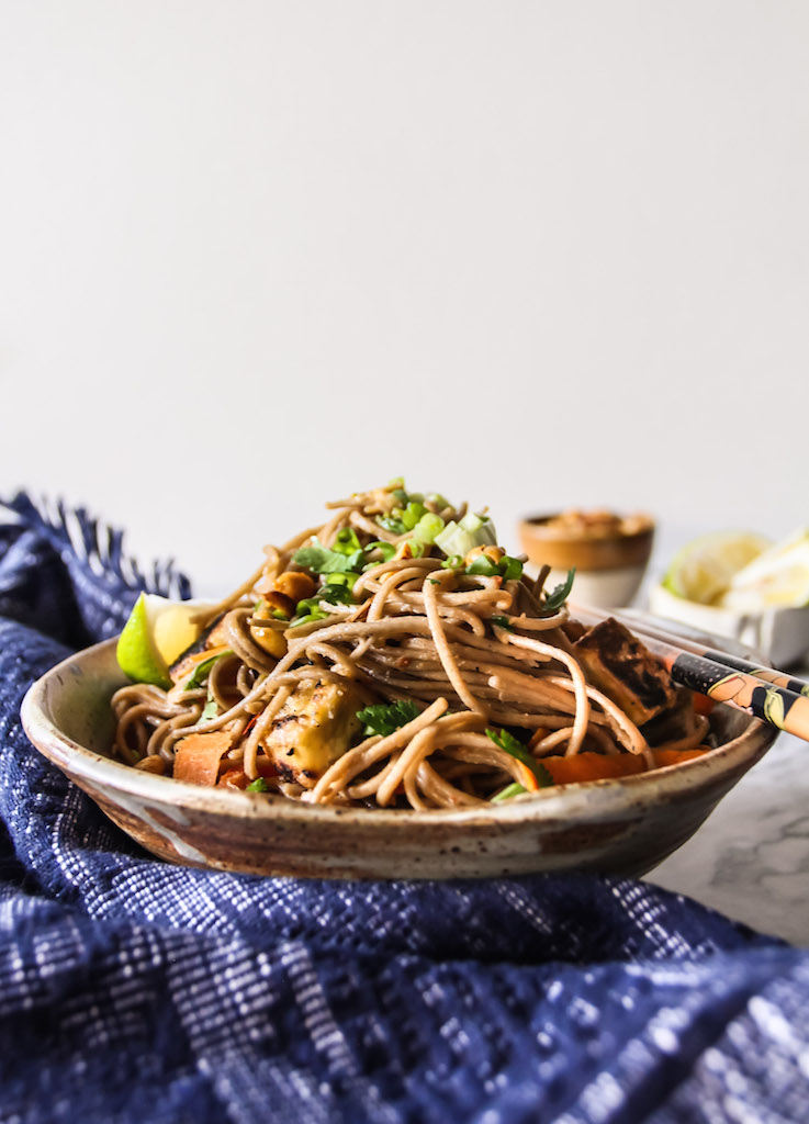 Quick Summer Thai-ish Peanut Noodles